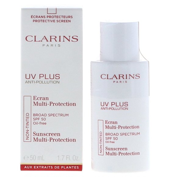 SEALED ✅ Clarins UV PLUS Anti-Pollution Sunscreen Multi-Protection SPF 50 ✨ NIB - Picture 1 of 4